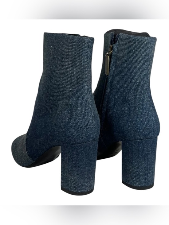 Saint Laurent Dark Denim Blue Ankle Boots main image 1